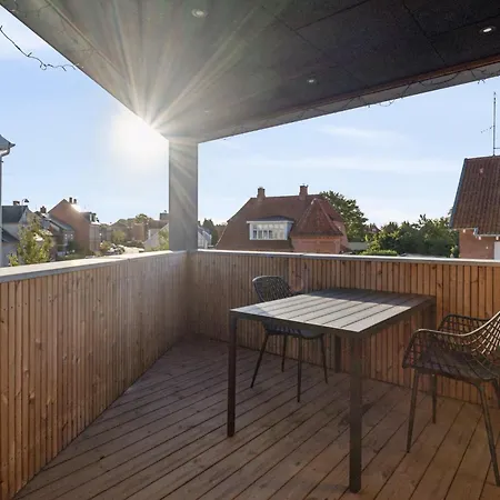 Helt Nyt Charmerende I Centrum Med Skon Tagterrasse Apartamento *